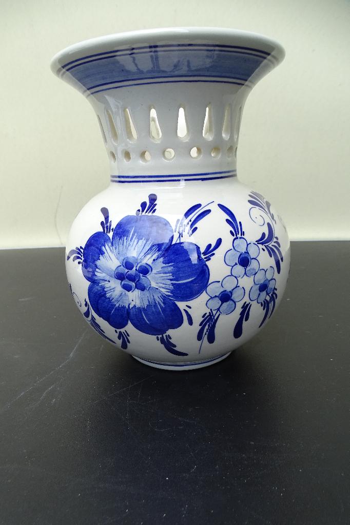 Delftsblauwe vaas, Ophalen of Verzenden