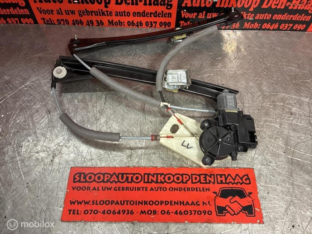 Volkswagen Polo ('09-'17) 5-DRS Raammechanisme Linksvoor, Gebruikt, Volkswagen, Ophalen of Verzenden, Volkswagen