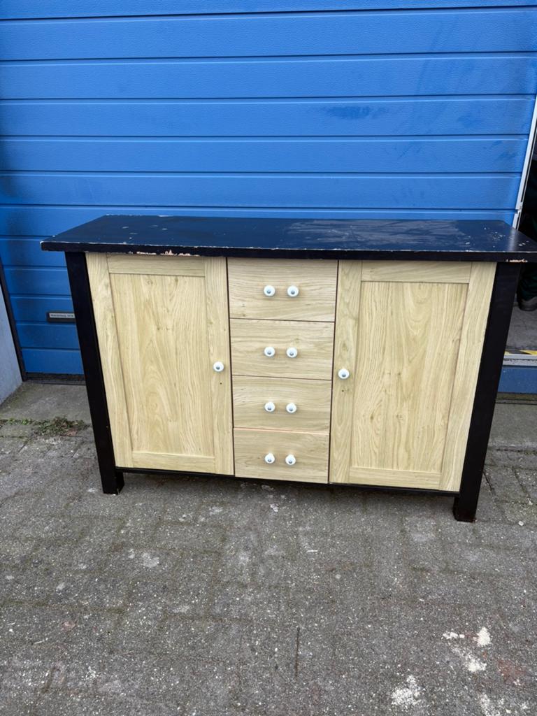 Dressoir met diverse opbergruimte, Huis en Inrichting, Kasten | Dressoirs, Ophalen, 25 tot 50 cm, 100 tot 150 cm