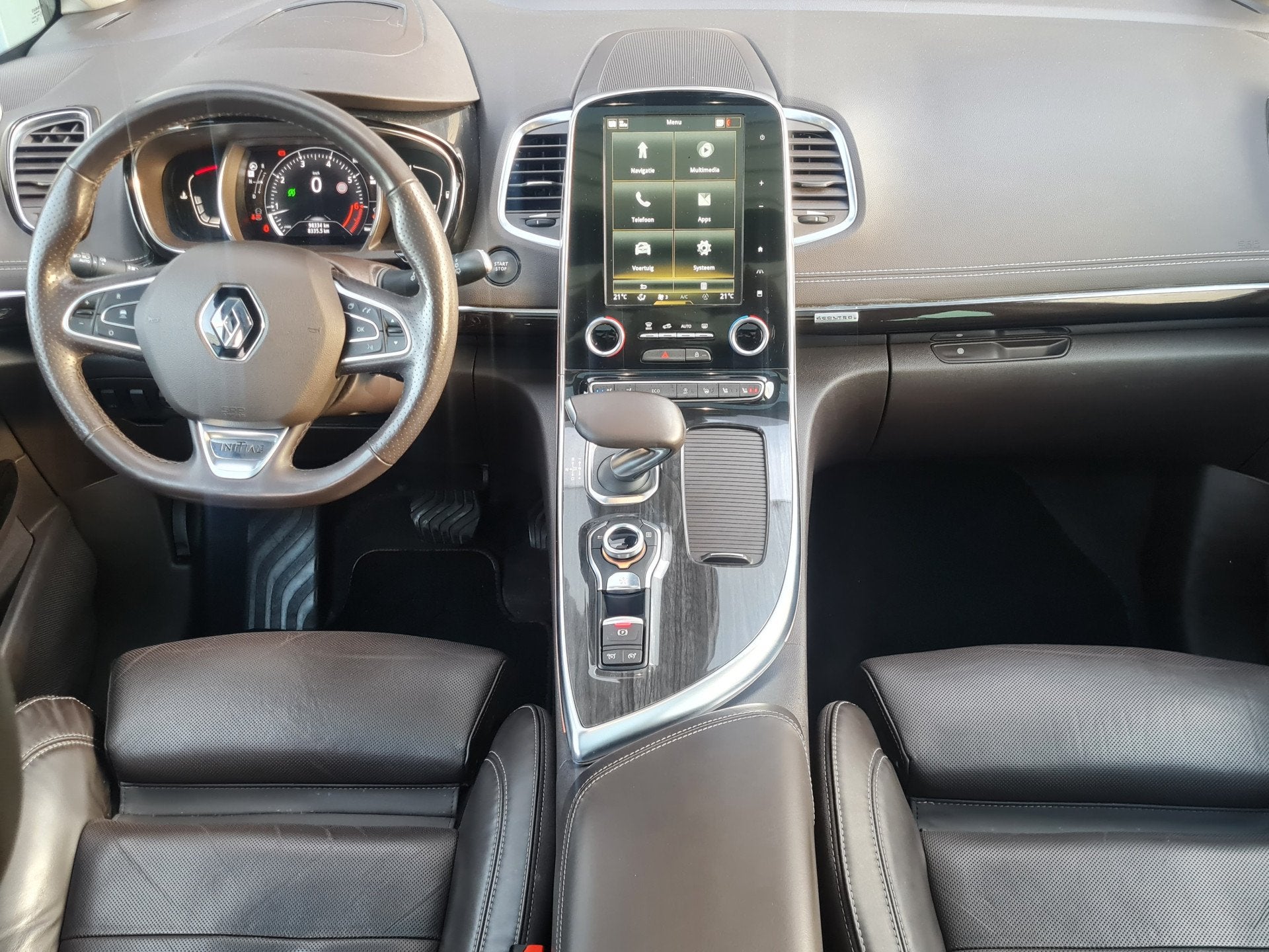 Renault Espace 1.8 TCe Initiale Paris 7p. Pano | Leer | Xeno, Auto's, Dealer onderhouden, Gebruikt, Huisgarantie, 4 cilinders