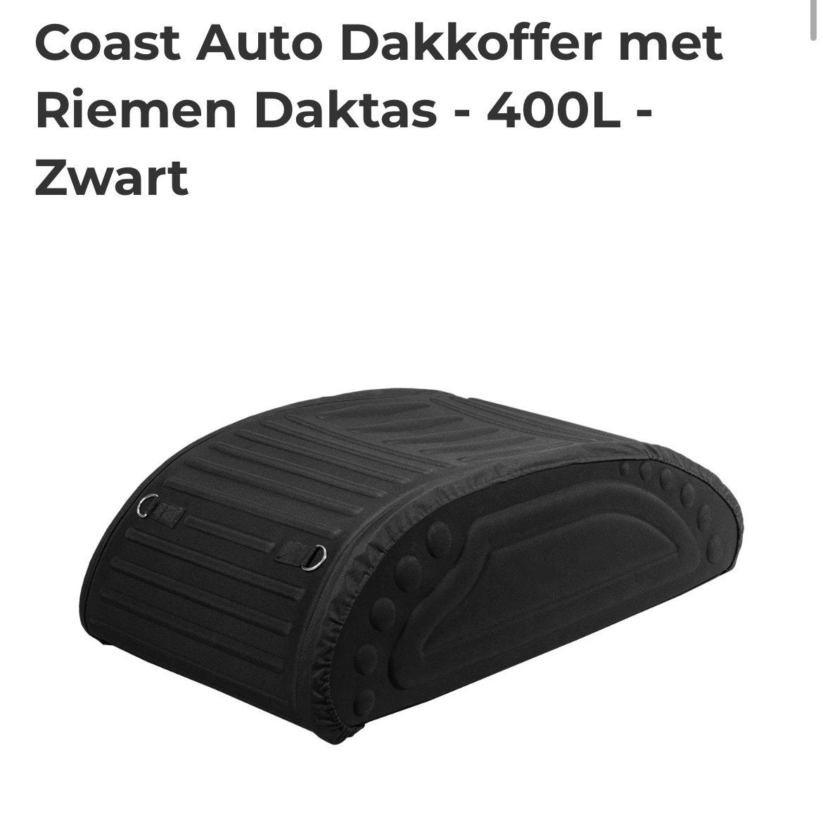 Opvouwbare dakkoffer/tas 400L - Nieuw in doos, Auto diversen, Dakkoffers, Ophalen, Nieuw