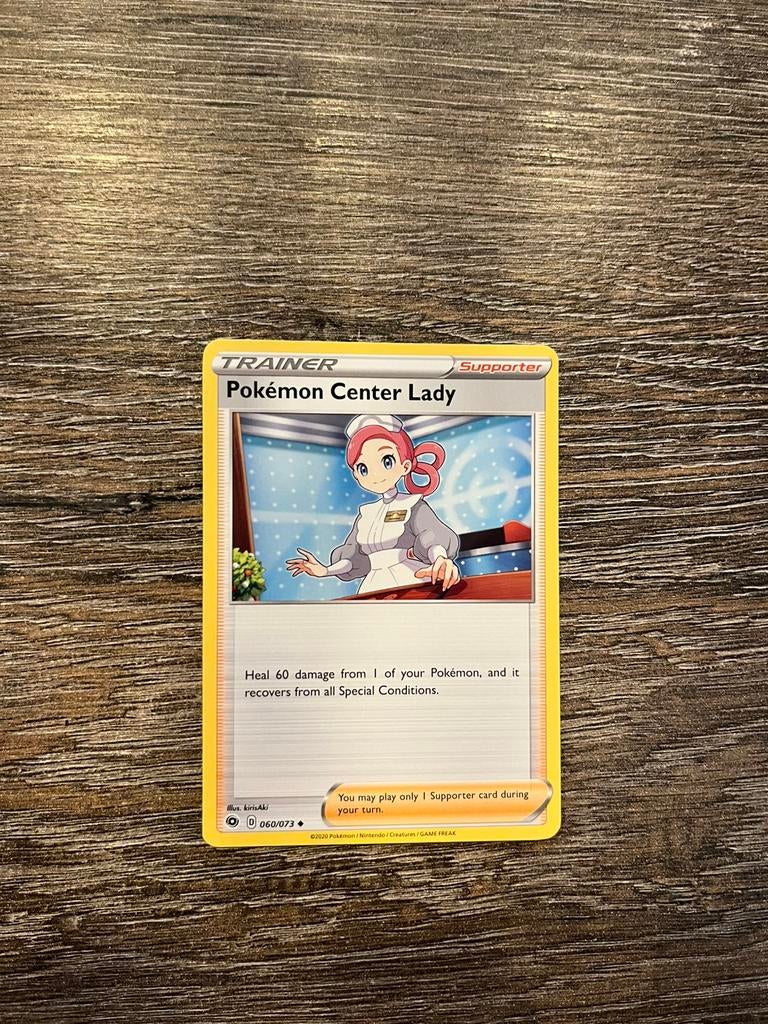 Pokémon Center Lady CPA 060/073, Ophalen of Verzenden, Zo goed als nieuw