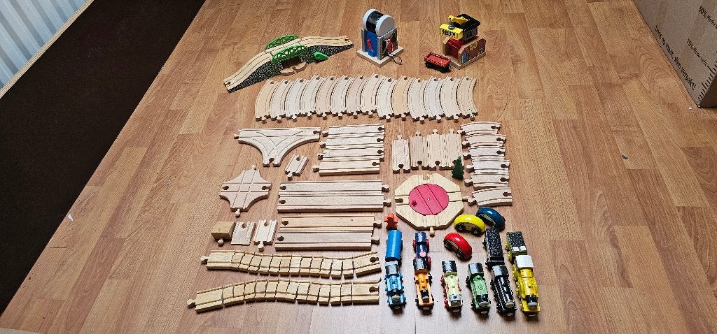 Thomas de trein Houten Set 3, Kinderen en Baby's, Speelgoed | Thomas de Trein, Ophalen of Verzenden, Gebruikt