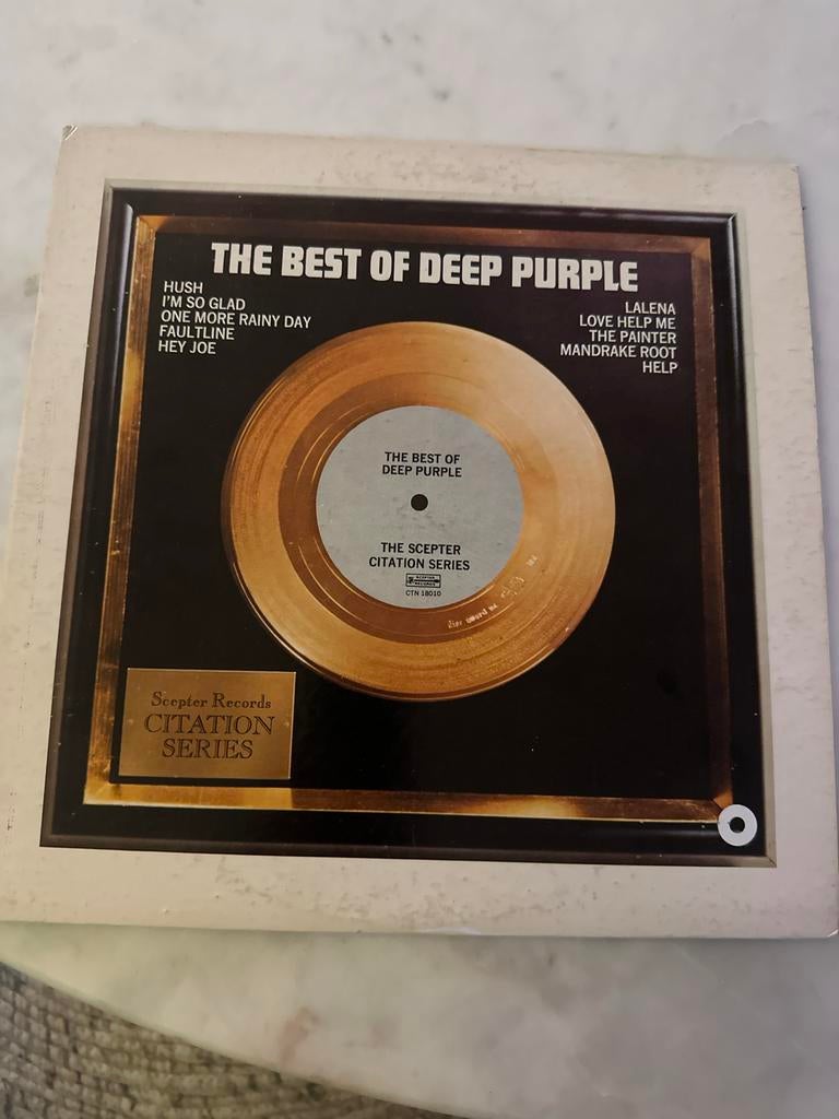 The Best of Deep Purple - Vinyl, Ophalen of Verzenden, Zo goed als nieuw