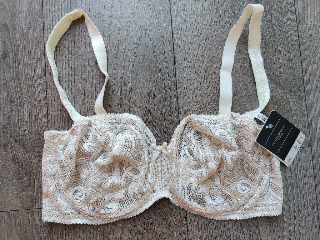 felina conturelle kanten nieuwe  bh maat 80 E, Ophalen of Verzenden, Beige, BH