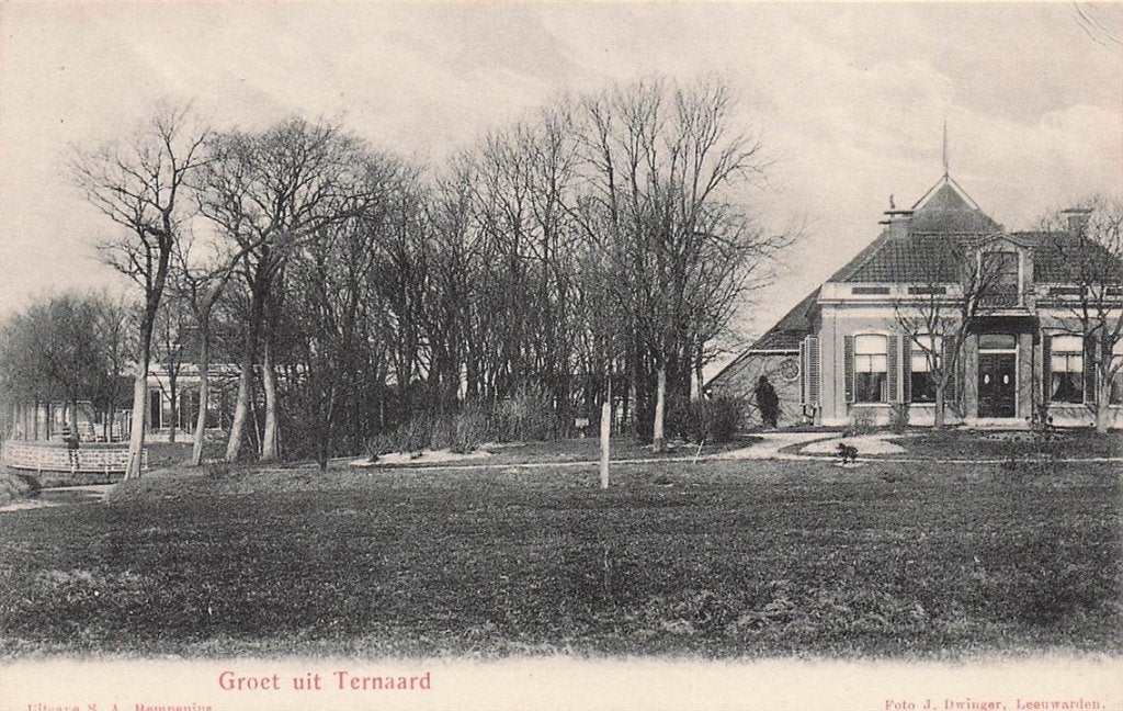 702-386-019 Groet Uit Ternaard, Verzenden, Voor 1920, Friesland