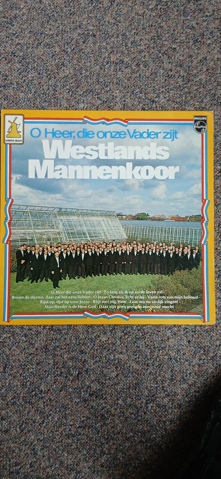 O Heer, die onze Vader zijt - Westlands Mannenkoor LP, Ophalen, Gebruikt, Overige componisten, Modernisme tot heden