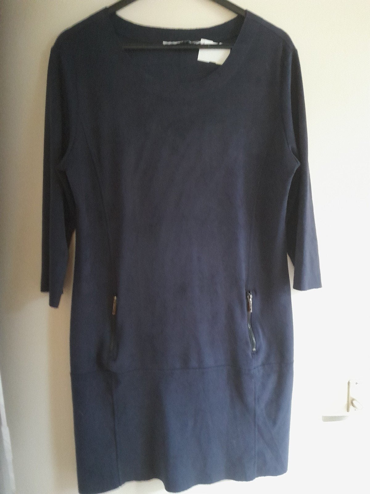 Donkerblauwe jurk van Costes Blue, Maat 38/40 (M), Blauw, Ophalen of Verzenden, Zo goed als nieuw