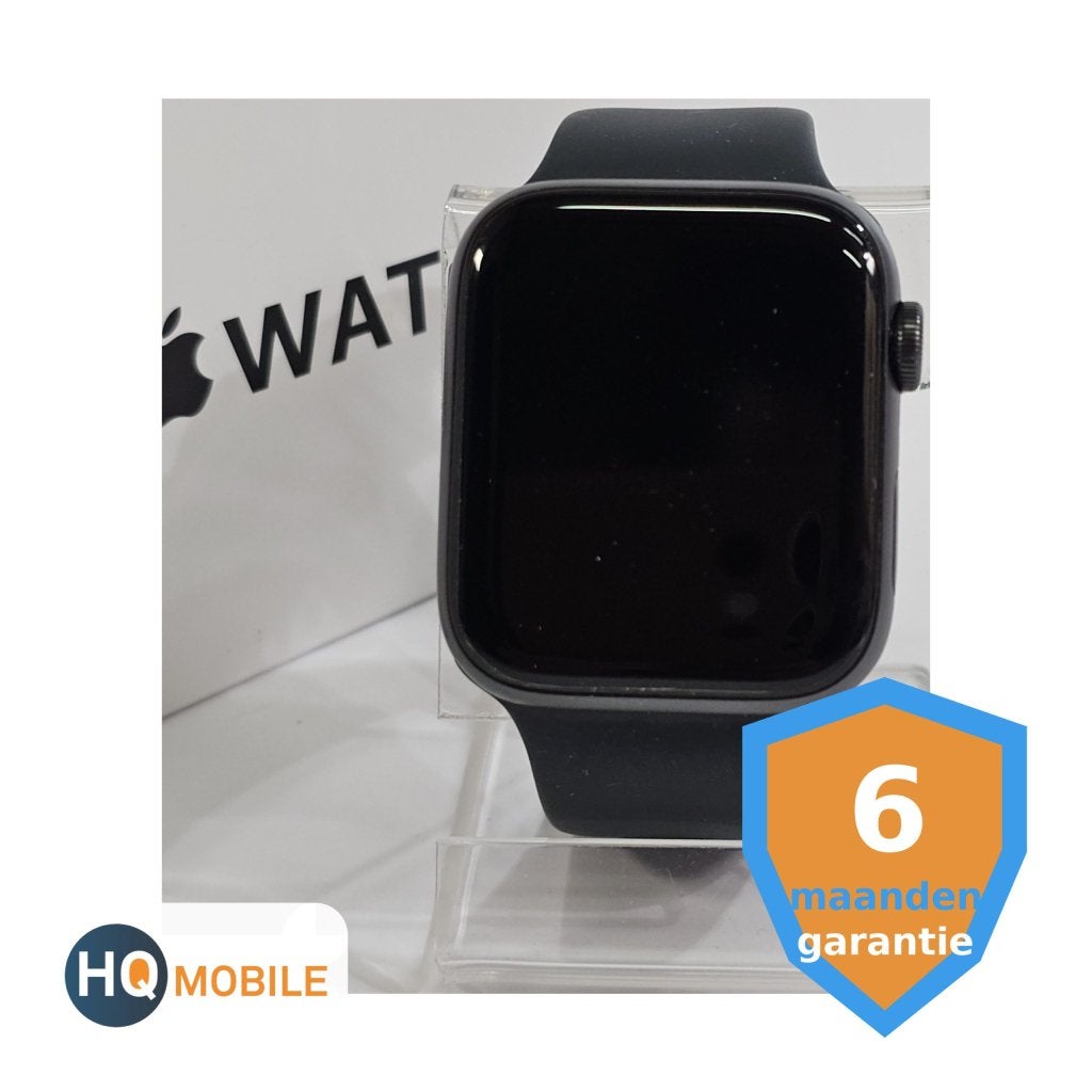 Apple Watch SE- 44mm - Zwart - 89% - Band M/L | Tweedehands