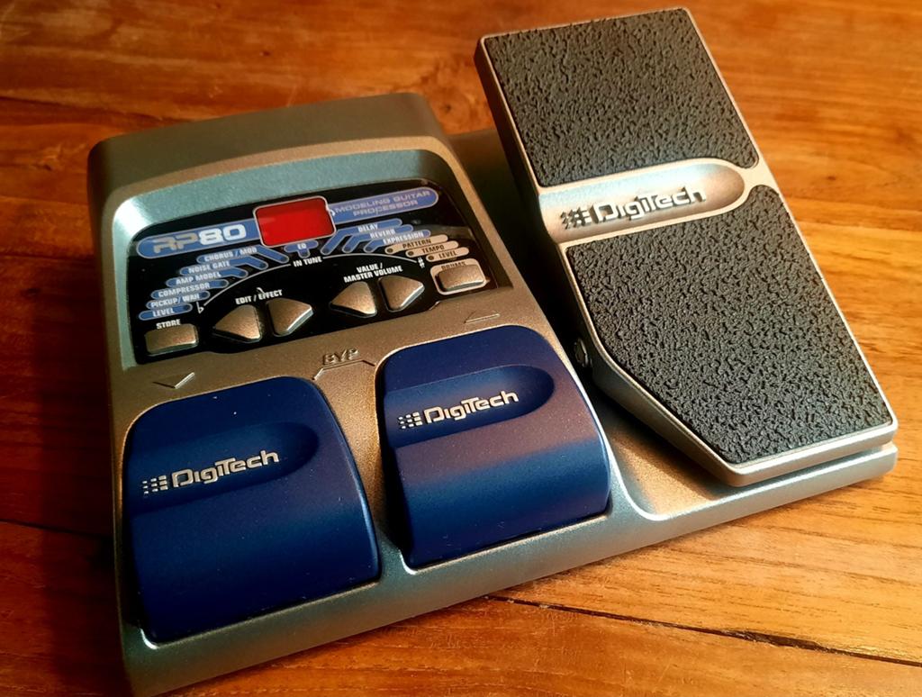 Multi-effectpedaal Digitech RP80, incl. adapter, Ophalen of Verzenden, Gebruikt, Chorus