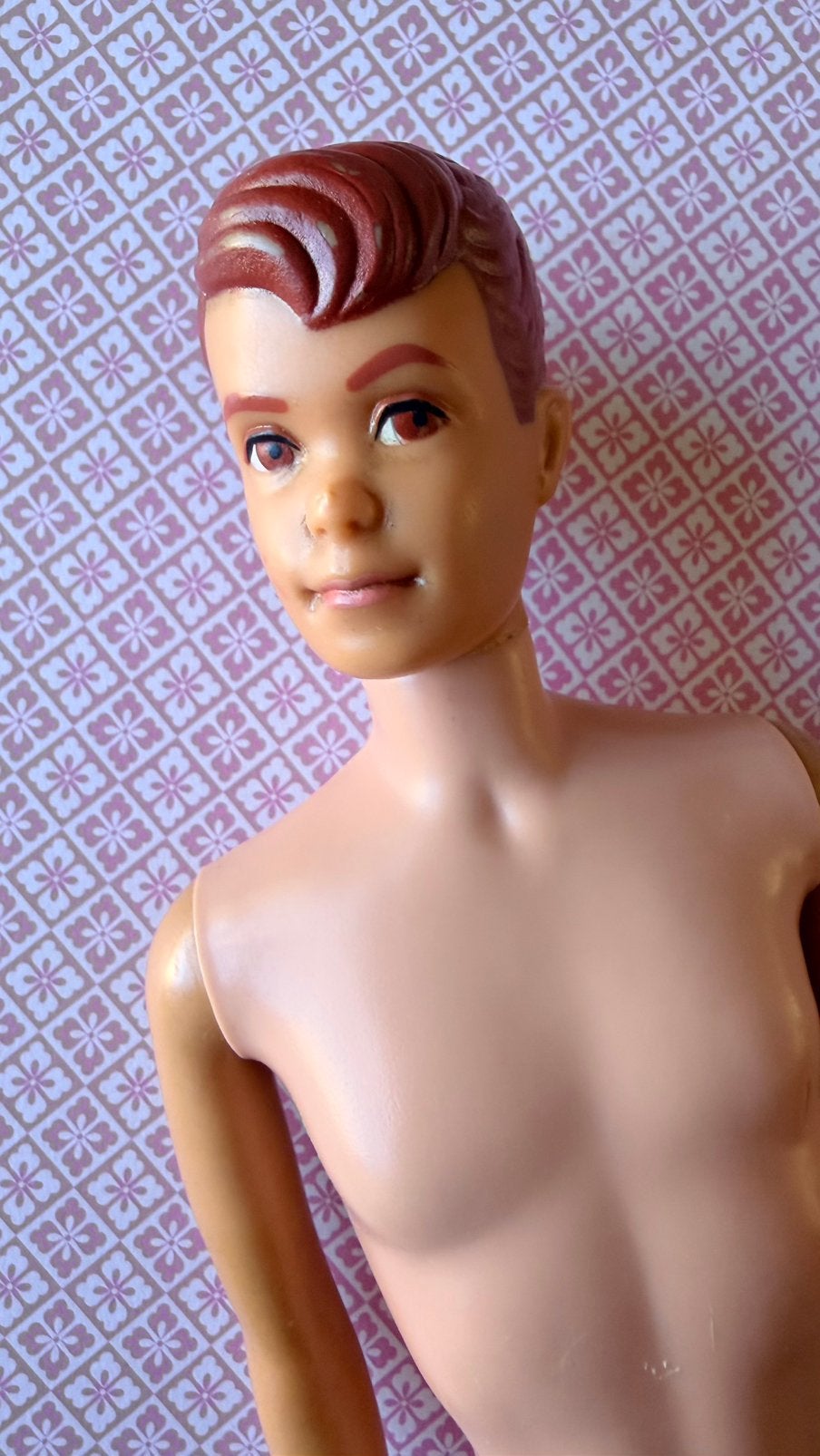 Vintage barbie ALLAN Hawthorne California, Verzamelen, Poppen, Ophalen of Verzenden, Gebruikt