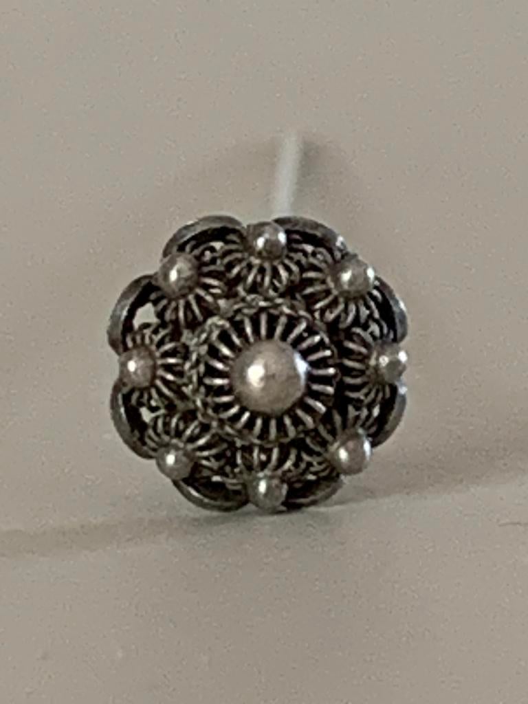 Antiek Zilveren Zeeuwse knoop kapspeld, Sieraden, Tassen en Uiterlijk, Antieke sieraden, Verzenden, Zilver, Overige typen