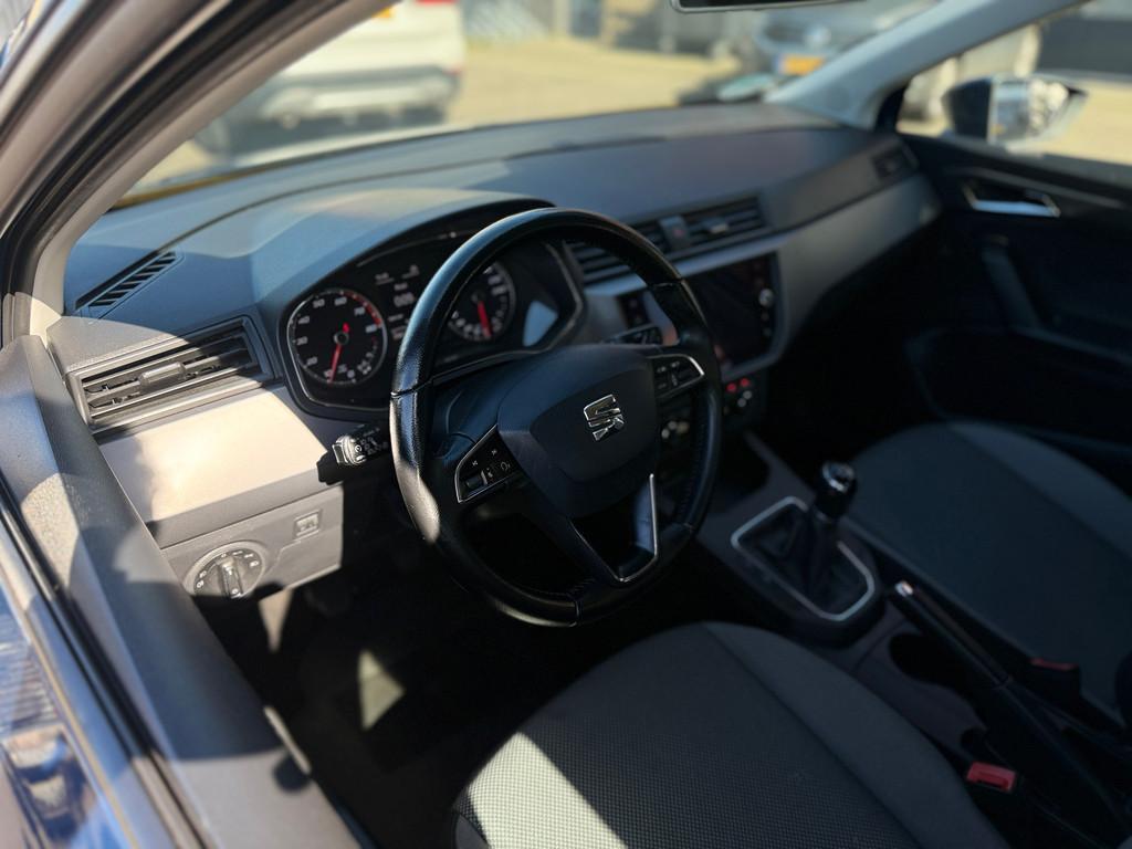 Seat Ibiza 1.0 Reference Grote scherm Cruise Navi, Voorwielaandrijving, Stof, 540 kg, Blauw