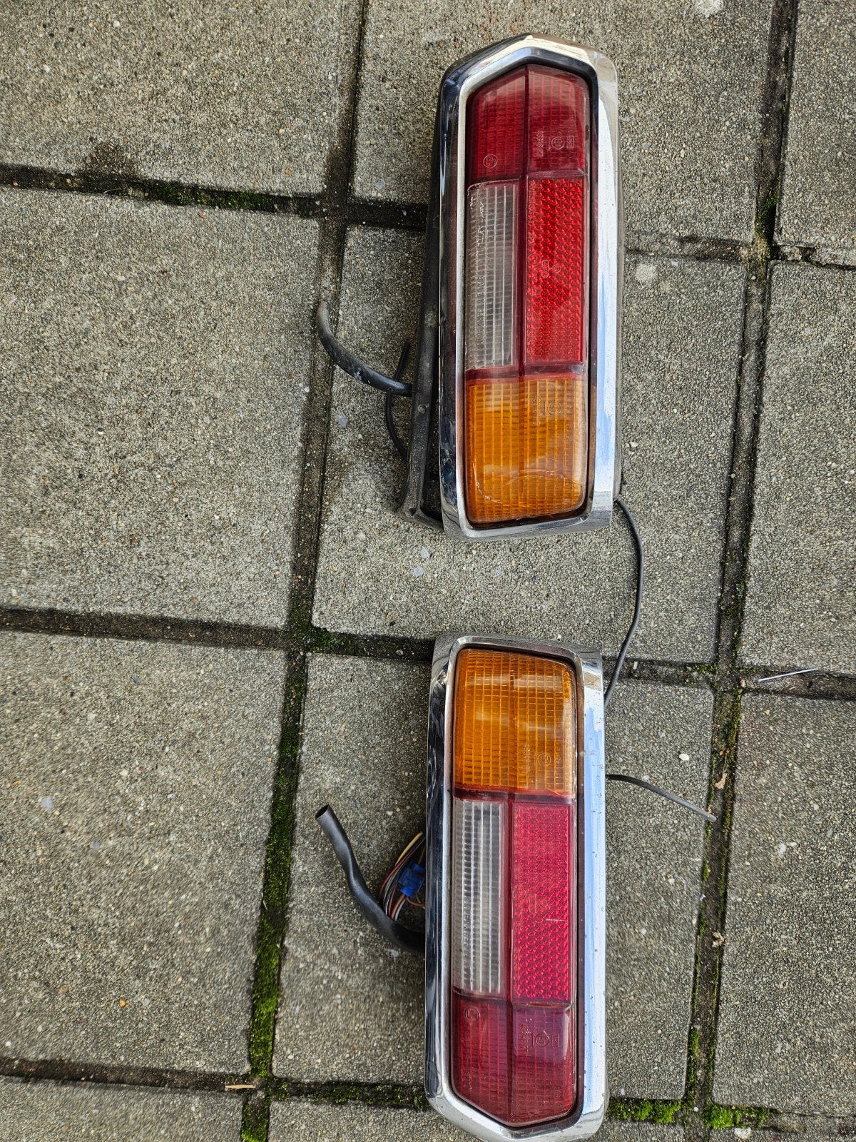 Mercedes W108 Achterlichten - Klassieke Onderdelen, Ophalen of Verzenden, Gebruikt, Mercedes-Benz