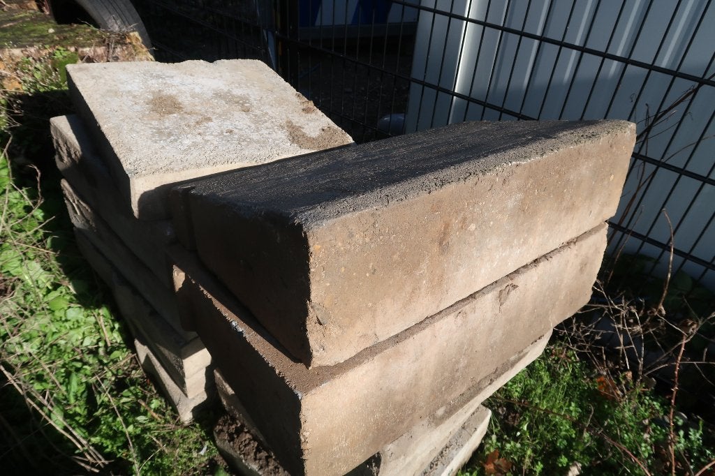 inritblokken, Ophalen, Gebruikt, Beton, Overige typen