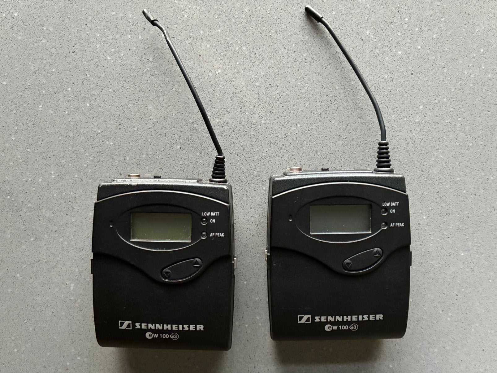 Sennheiser EW100 G3 beltpack (2 beschikbaar), Muziek en Instrumenten, Microfoons, Ophalen of Verzenden, Gebruikt, Overige typen
