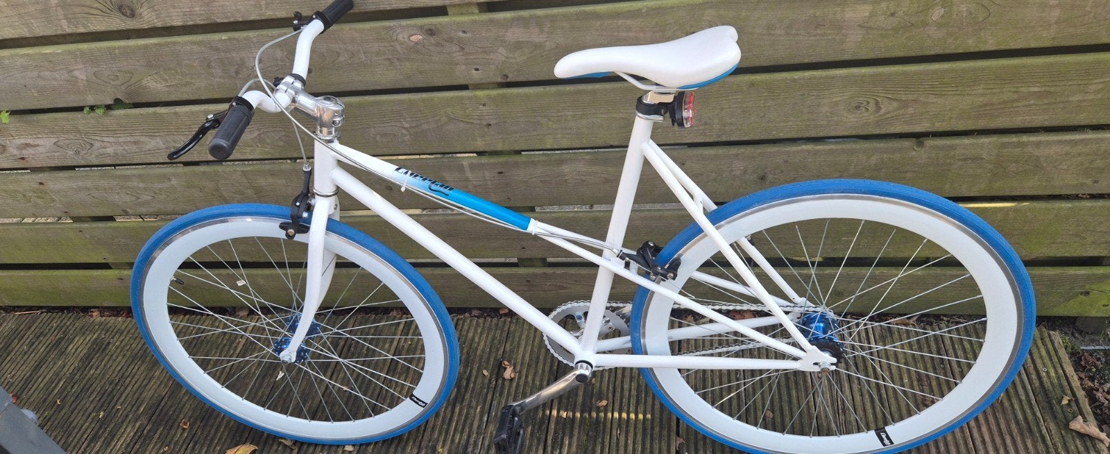 Cheetah Fixie / Single Speed Stadsfiets, Velgrem, Versnellingen, Zo goed als nieuw, Ophalen