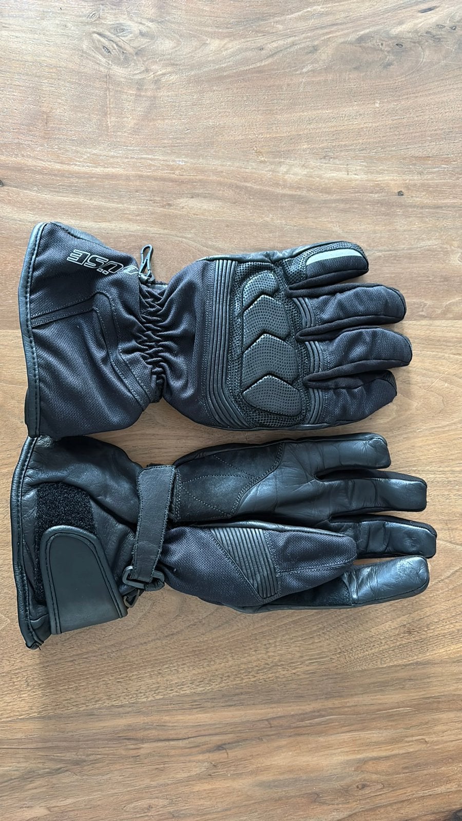 Leren motor handschoenen ( heren), Ophalen of Verzenden, Tweedehands, Handschoenen