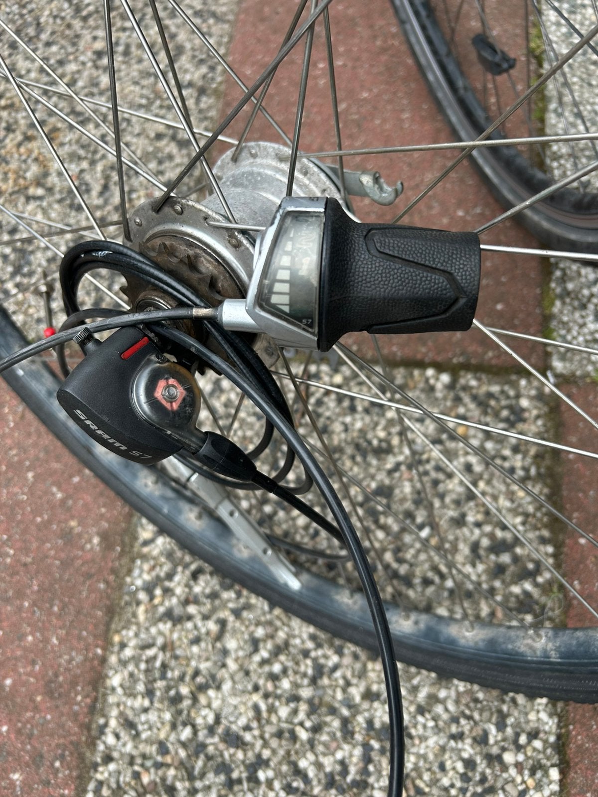 Achterwiel, Fietsen en Brommers, Fietsonderdelen, Ophalen of Verzenden, Zo goed als nieuw