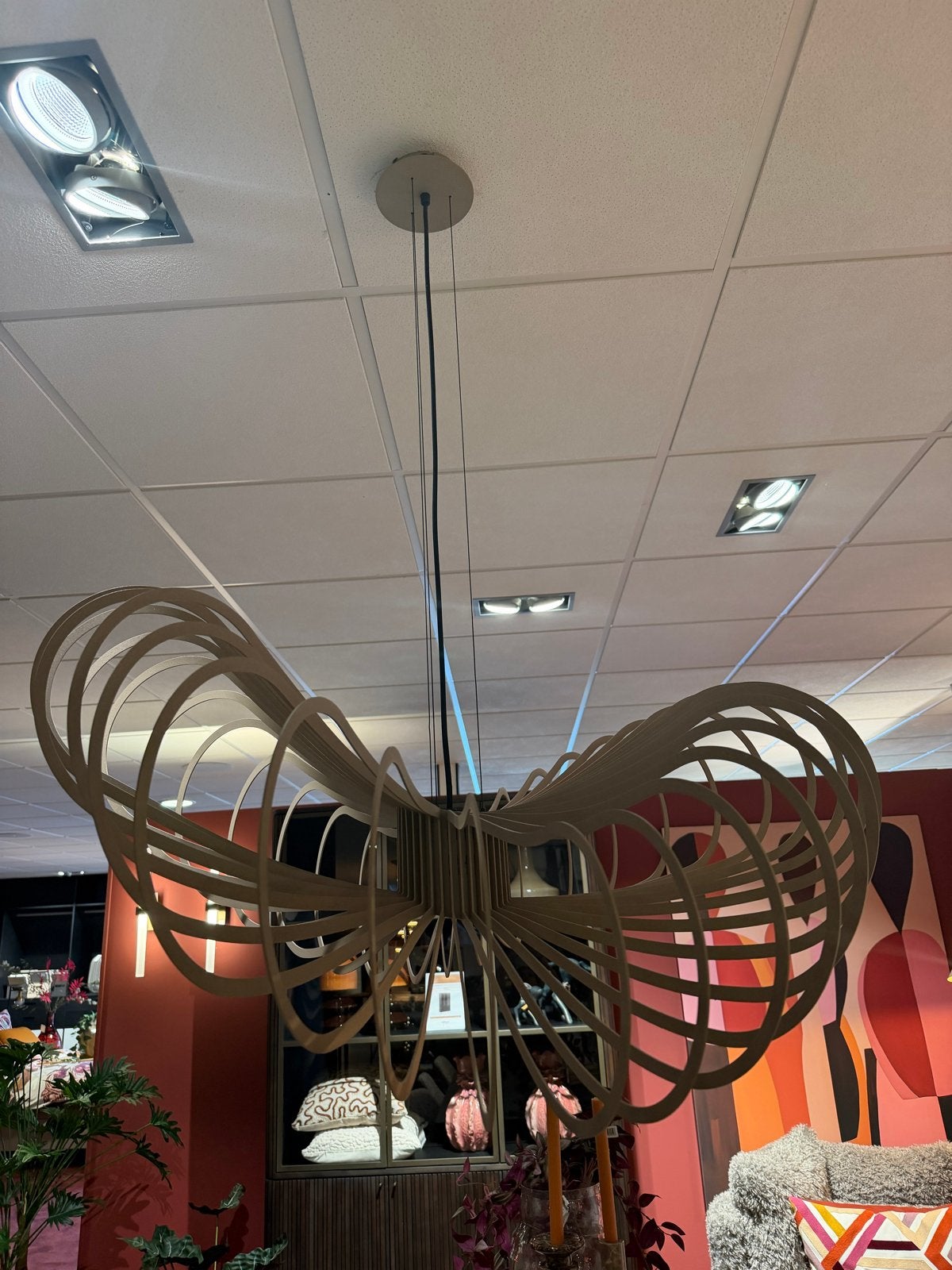 Ztahl Martani Design Hanglamp - 85 cm, Ophalen, Nieuw, Metaal, Overige fittingen