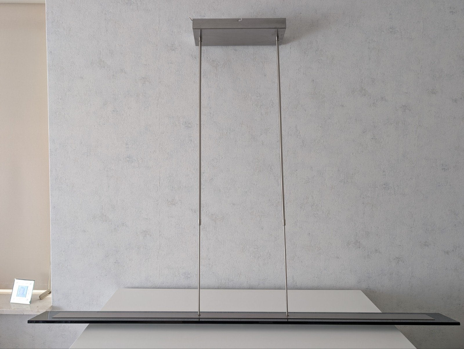 Moderne Steinhauer LED Hanglamp van 140cm, Ophalen, Overige fittingen, Zo goed als nieuw, Glas