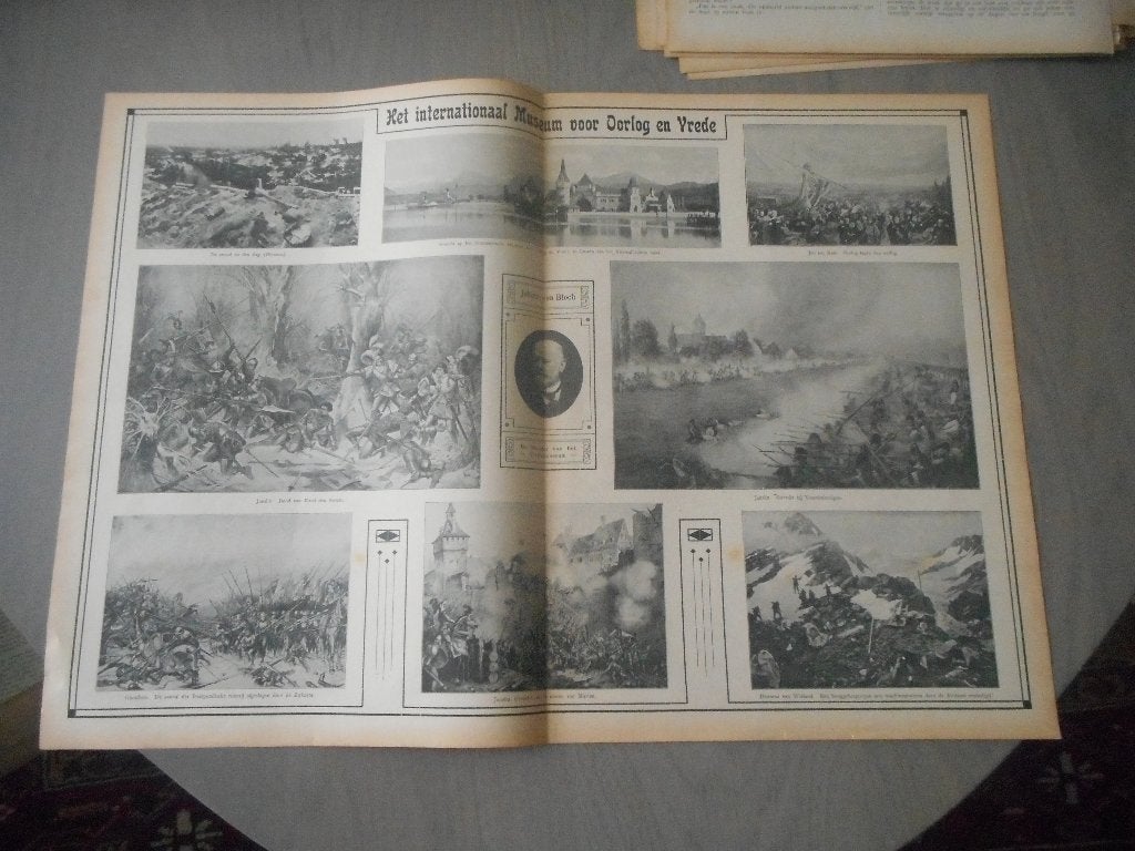 Luzern. Museum voor Oorlog en Vrede. 1909., Verzamelen, Ophalen of Verzenden, Voor 1920, Knipsel(s)