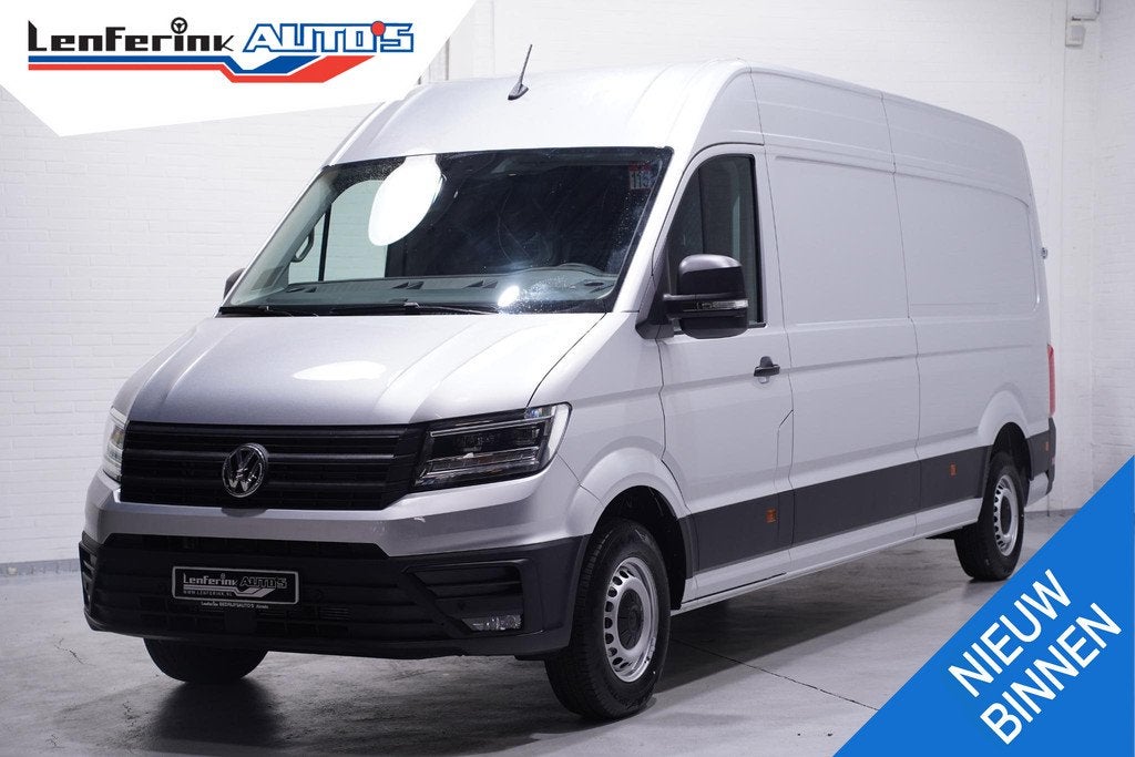 Volkswagen Crafter 2.0 TDI 177 pk DSG Aut. L4H3 Navi, Camera, Auto's, Bestelauto's, Stof, Gebruikt, Volkswagen, 3000 kg
