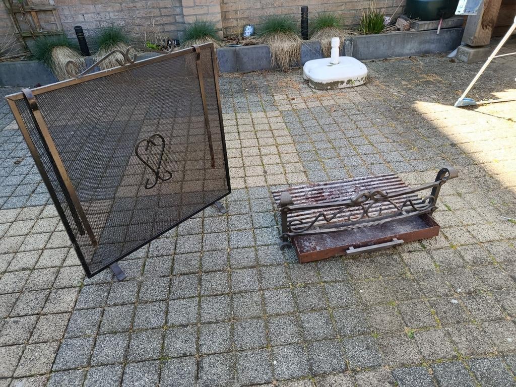 Open haard accecoires, Huis en Inrichting, Haarden, Ophalen, Houthaard