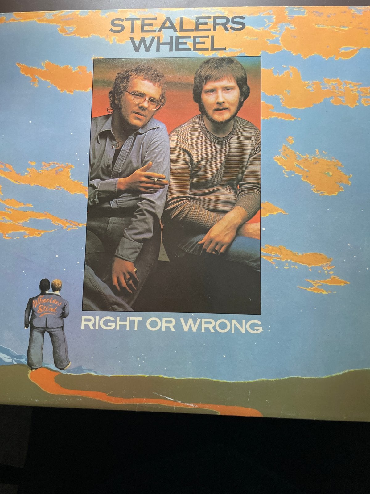 Stealers Wheel - Right or Wrong LP (1975), Cd's en Dvd's, LP, Gebruikt, Pop, Ophalen of Verzenden