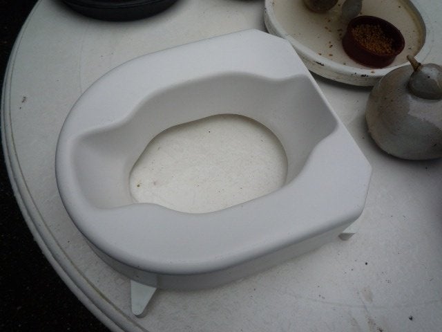 toiletverhoger Hi-loo brandschooon en zgan, Diversen, Ophalen of Verzenden, Zo goed als nieuw