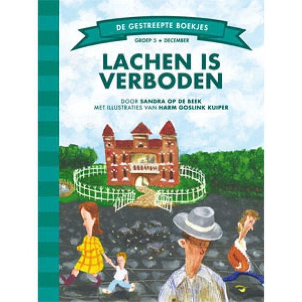6 gestreepte boekjes groep 4 o.a. Lachen is verboden, Boeken, Ophalen of Verzenden, Zo goed als nieuw, Fictie algemeen