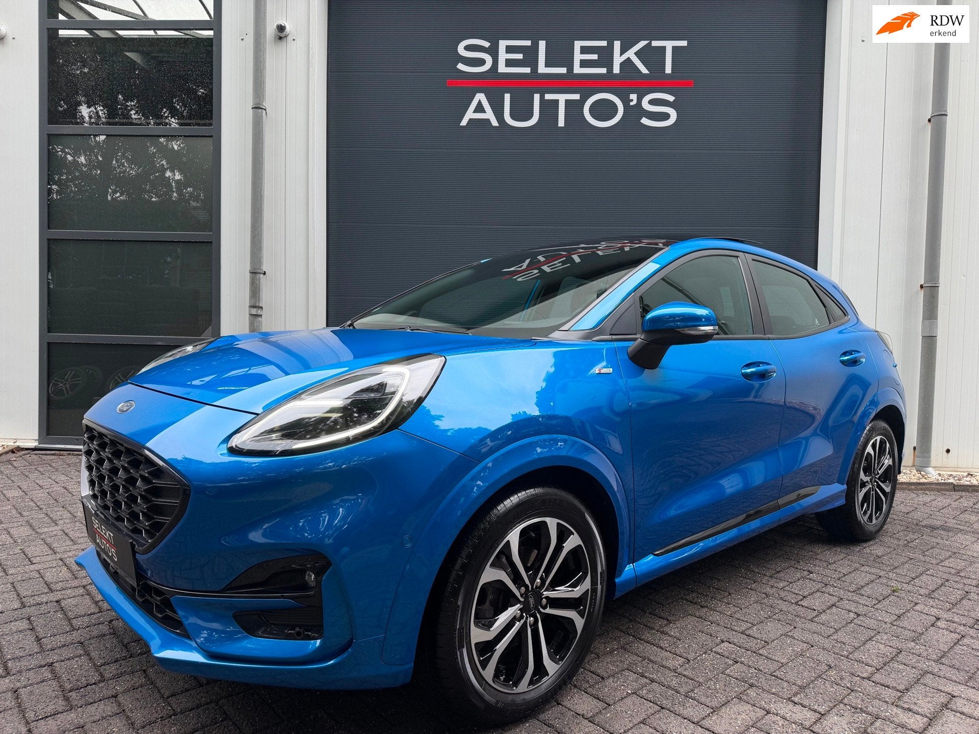 Ford Puma 1.0 EcoBoost ST-Line 125 Pk Automaat Pano/LED/B&O/, Auto's, Ford, Zwart, Automatische klimaatregeling, Origineel Nederlands