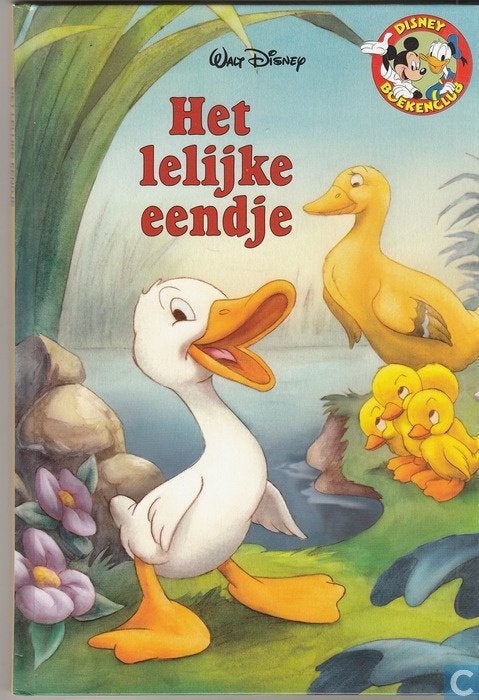 Disney boekenclub: Het lelijke eendje (zonder cd), Verzamelen, Ophalen of Verzenden, Overige figuren, Zo goed als nieuw, Overige typen