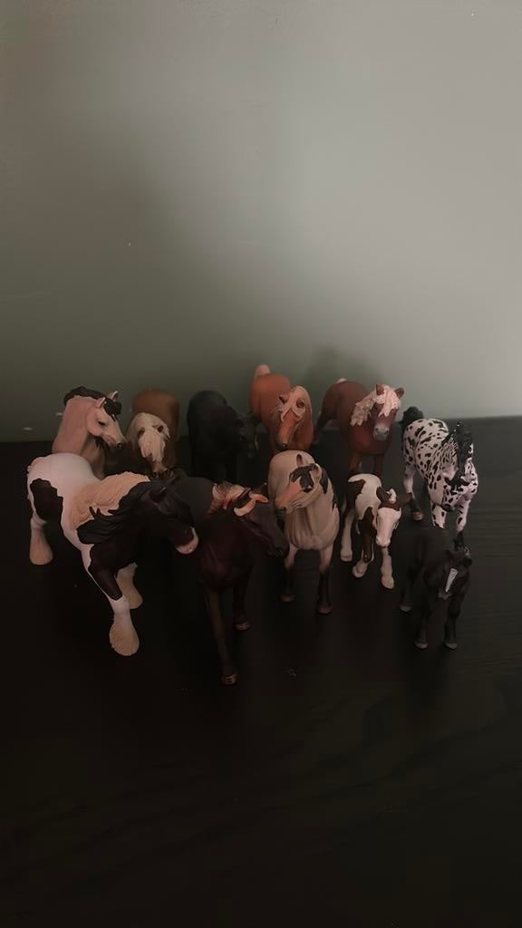 Schleich paarden groep, Ophalen of Verzenden, Zo goed als nieuw