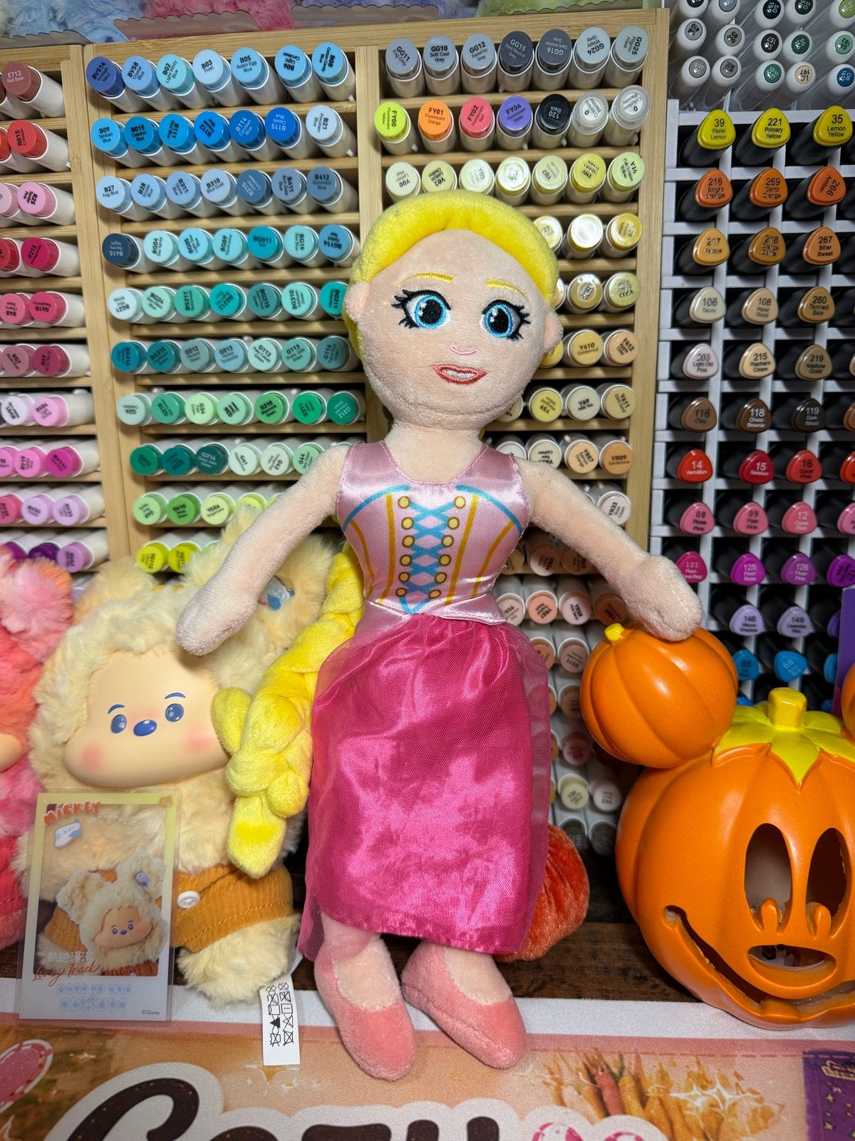 Disney Rapunzel Pluche Pop - Zo goed als nieuw, Ophalen of Verzenden, Zo goed als nieuw, Overige typen