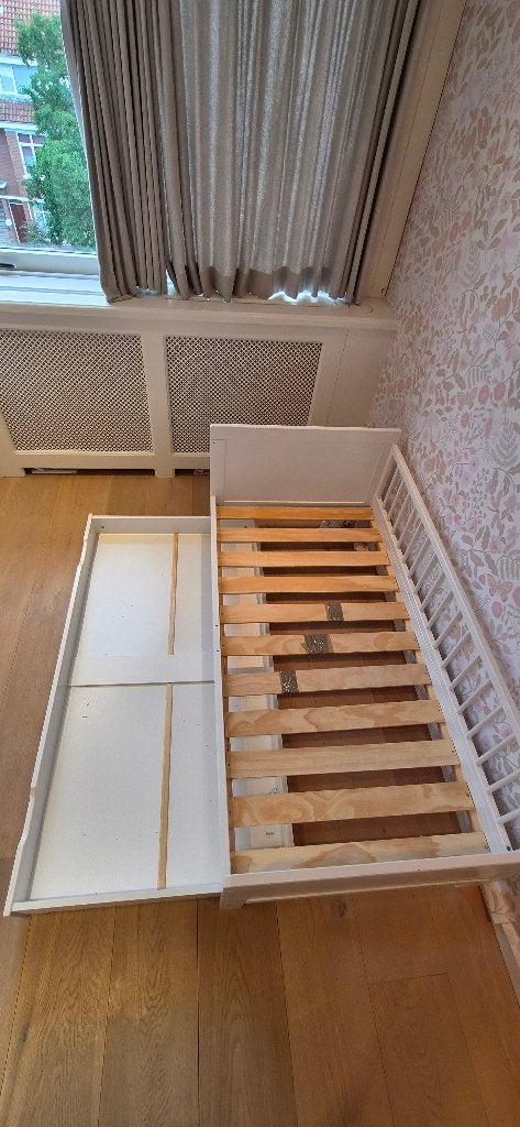 Kinderbed Petit Amelie Vivien 70x140, Kinderen en Baby's, Kinderkamer | Bedden, Ophalen, Gebruikt, 70 tot 85 cm, 140 tot 160 cm