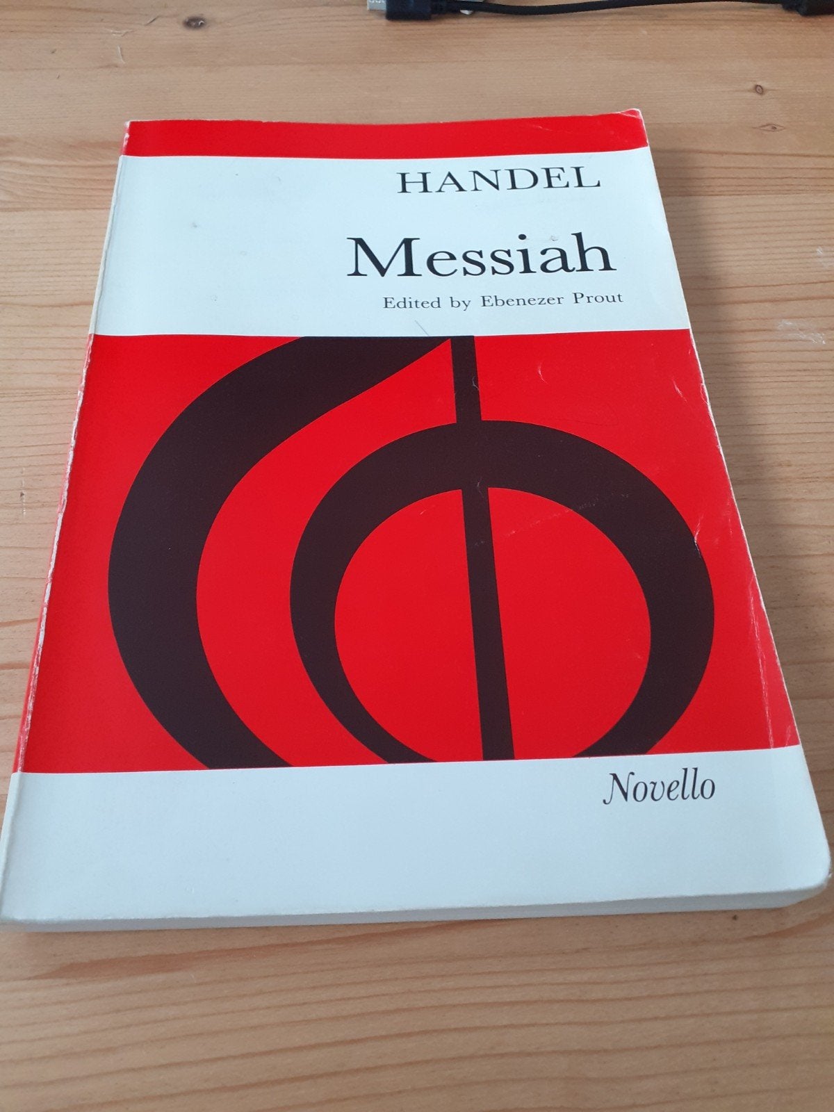 Handel Messiah - Muziekboek (Novello, Ebenezer Prout), Ophalen of Verzenden, Gebruikt