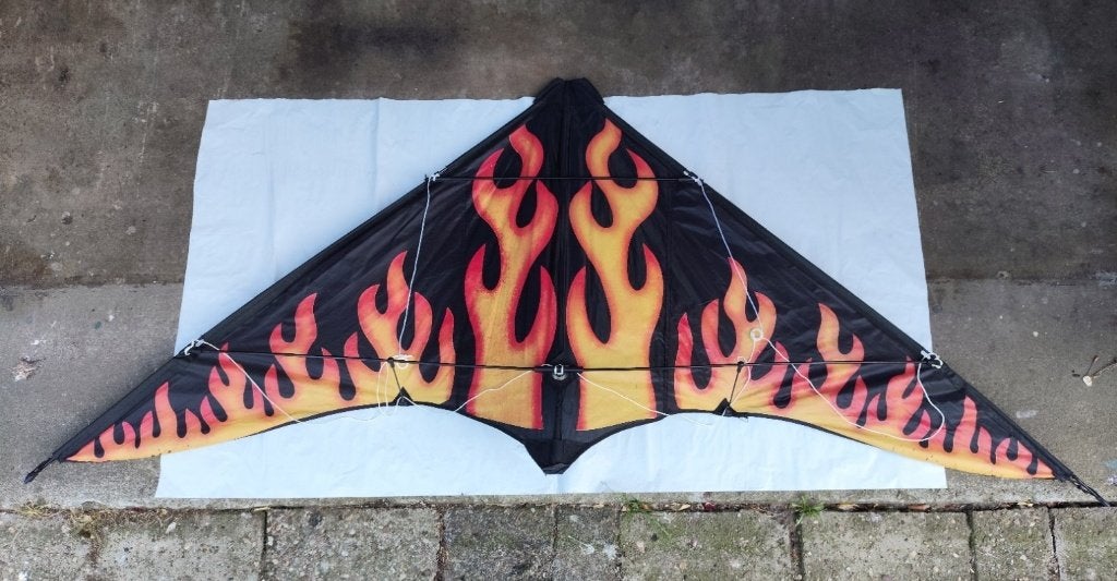 Deltavlieger 180 x 80 cm, Ophalen of Verzenden, Nieuw, Eenlijns