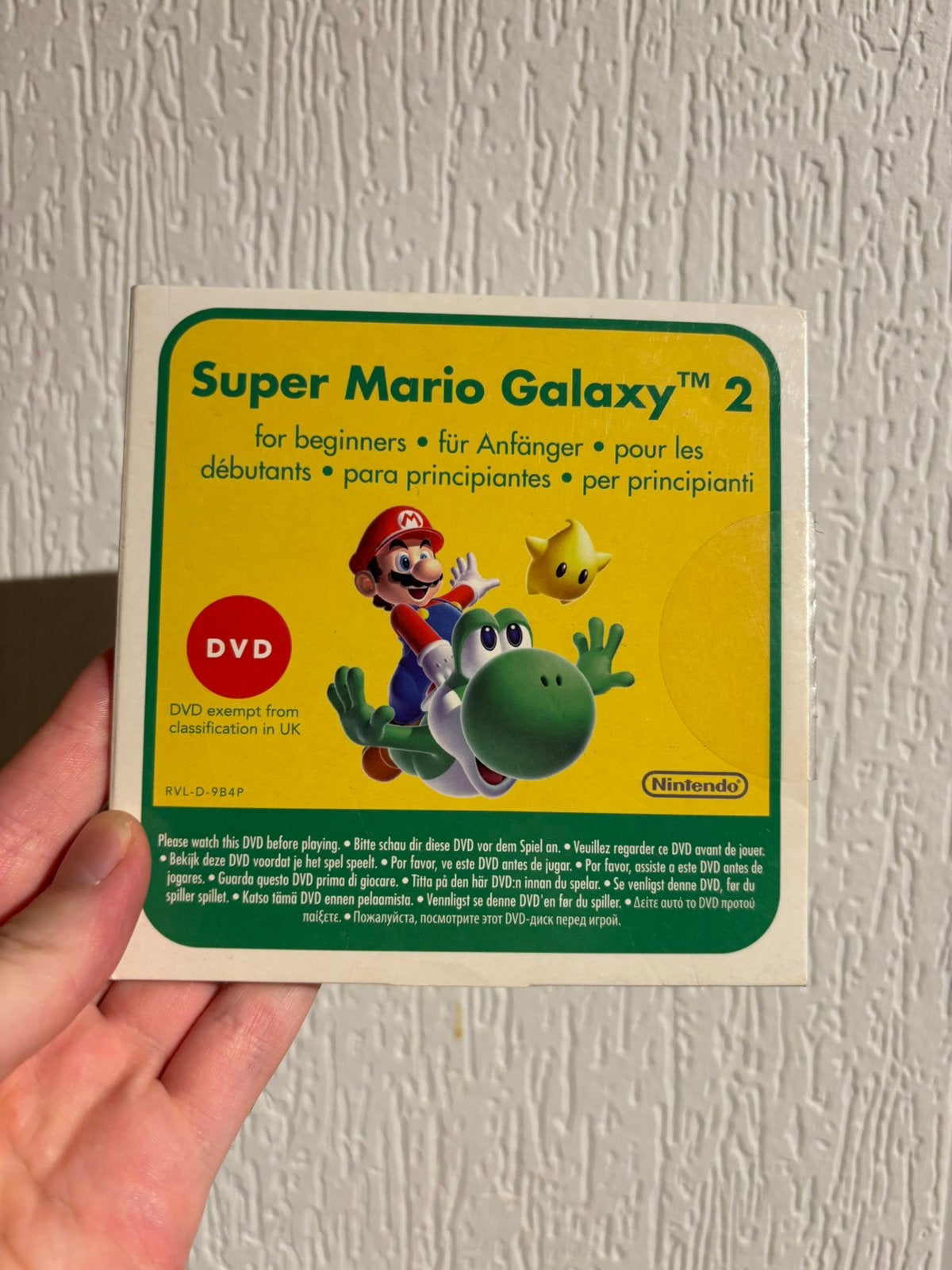 Super Mario Galaxy 2 - Instructie DVD, Gebruikt, Overige genres, 1 speler, Ophalen of Verzenden