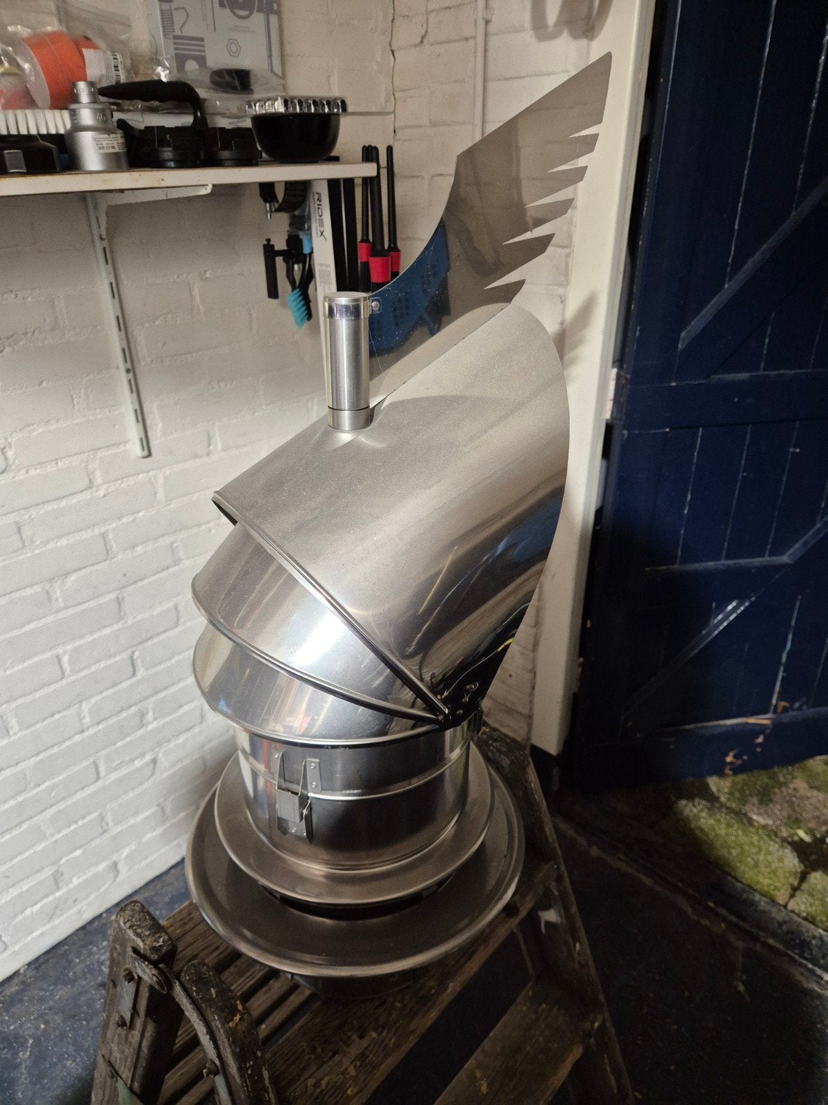 te koop trekkap dragon 200mm, Ophalen of Verzenden, Nieuw, Hout, Houtkachel