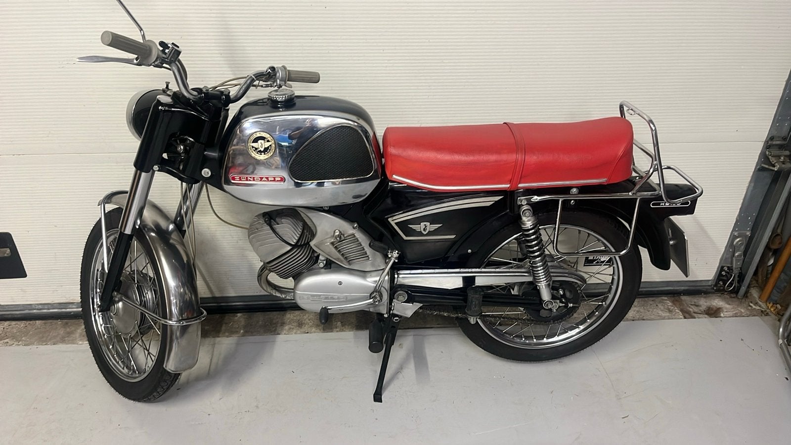 Zundapp KS100 Broodje Frame 517-09, Blok 1969 Origineel, Gebruikt, Overige modellen, Ophalen of Verzenden, 4 versnellingen