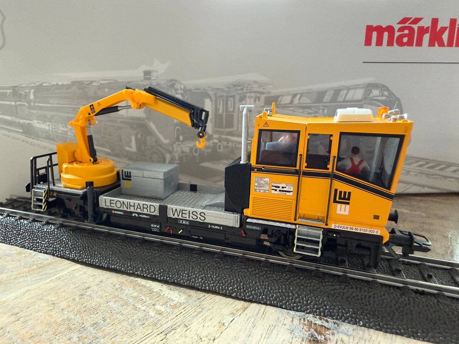 Märklin HO 39546 Draisine ROBEL, Wisselstroom, Locomotief, Ophalen of Verzenden, Zo goed als nieuw