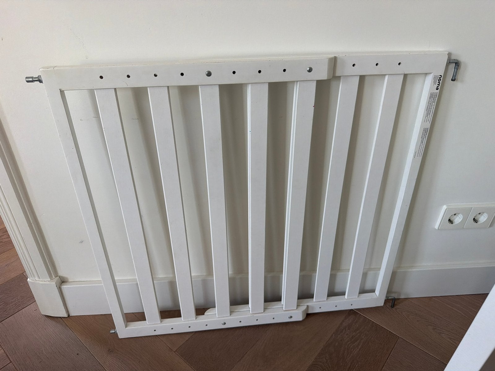 2x Traphekje - verstelbaar- NOMA, Ophalen, Gebruikt, 100 tot 115 cm, Schroefhekje