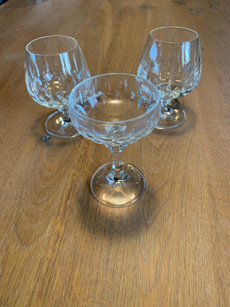3x Zwiesel kristall glazen, Ophalen of Verzenden
