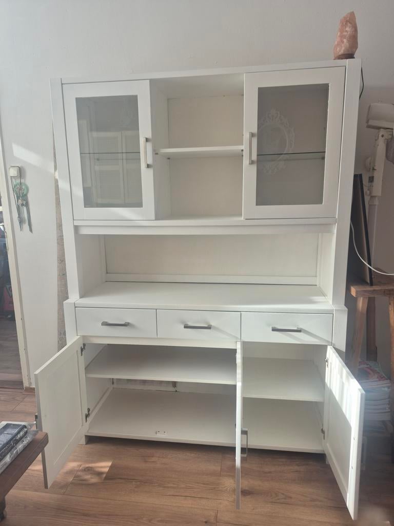 Opknapper ! Dressoir kast Was teak hout., Ophalen, Gebruikt, 150 tot 200 cm, Teakhout