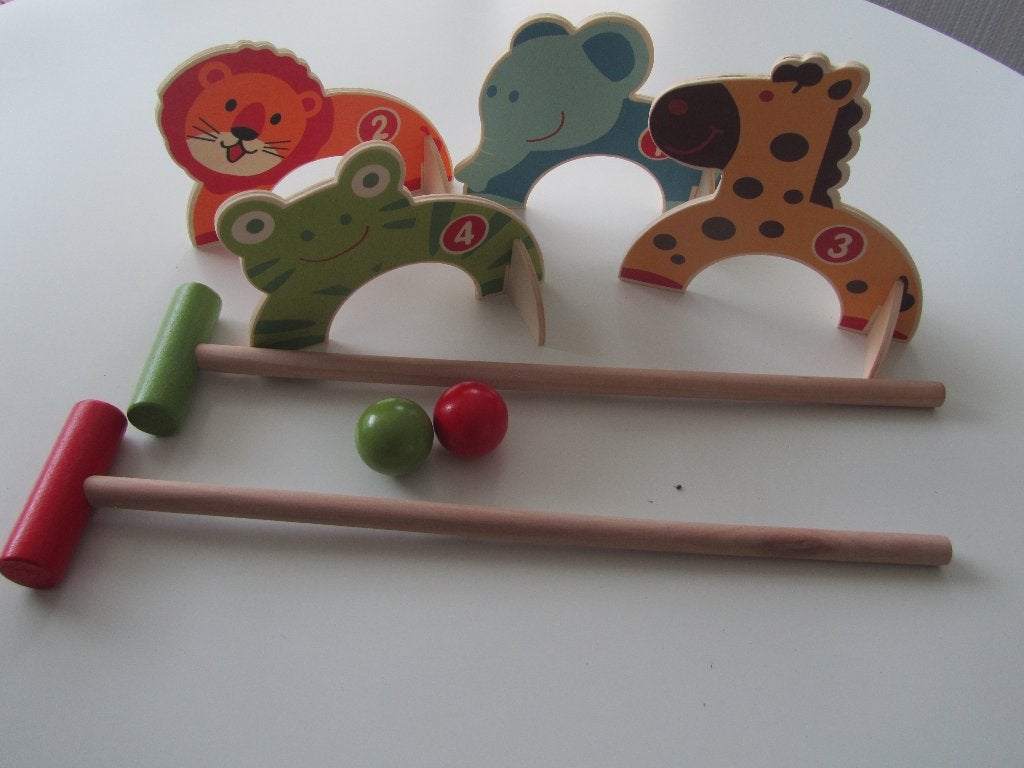 Kinder Golfspel hout voor kinderen vanaf 3 jaar, Ophalen, Nieuw