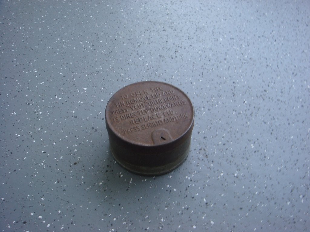 metalen tabaksblik, Verzamelen, Blikken, Ophalen of Verzenden, Gebruikt, Overige