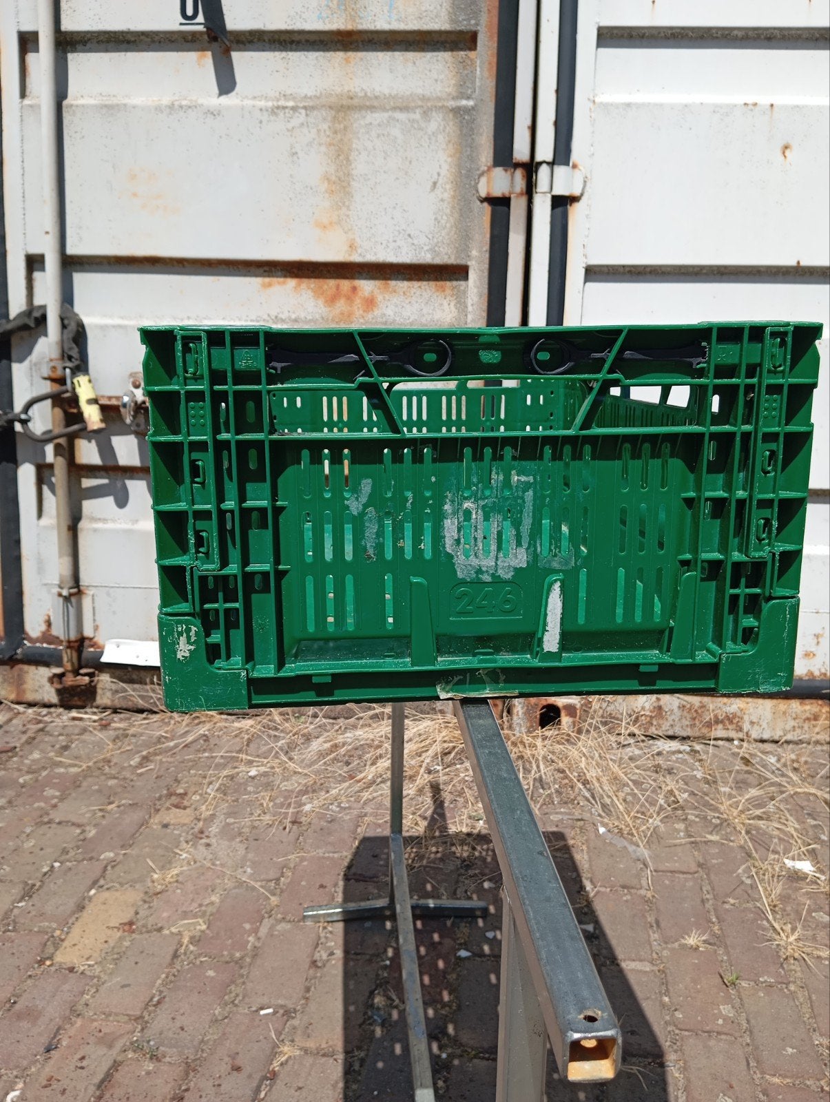 Gebruikte klapkrat 600x400x2200 - Handig en Opvouwbaar, Gebruikt, Opvouwbaar, 60 cm of meer, Ophalen of Verzenden