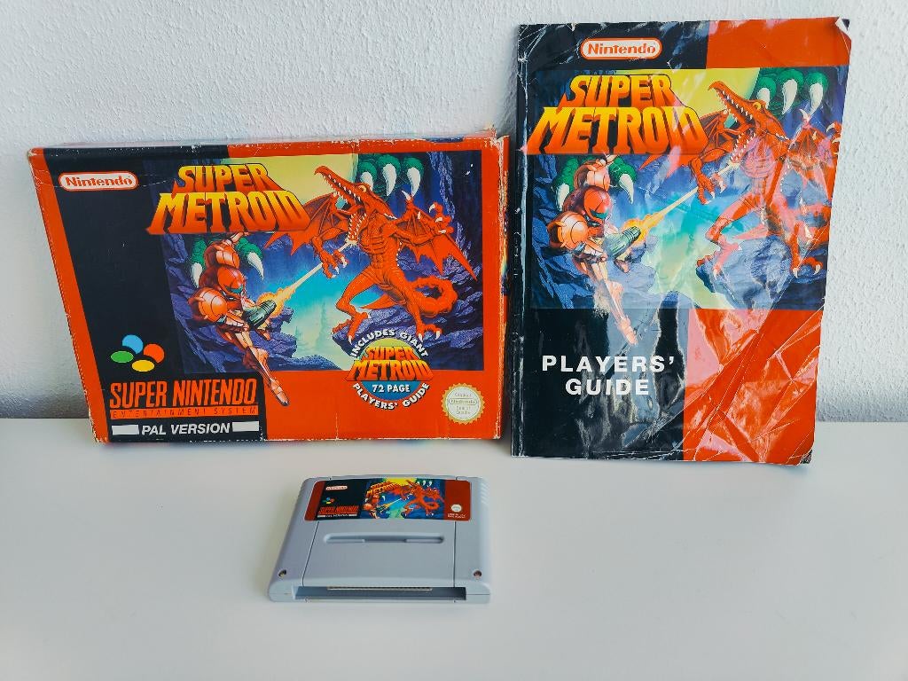 Super Metroid Big Box Super Nintendo SNES, Spelcomputers en Games, Games | Nintendo Super NES, Nintendo, 1 speler, Ophalen of Verzenden
