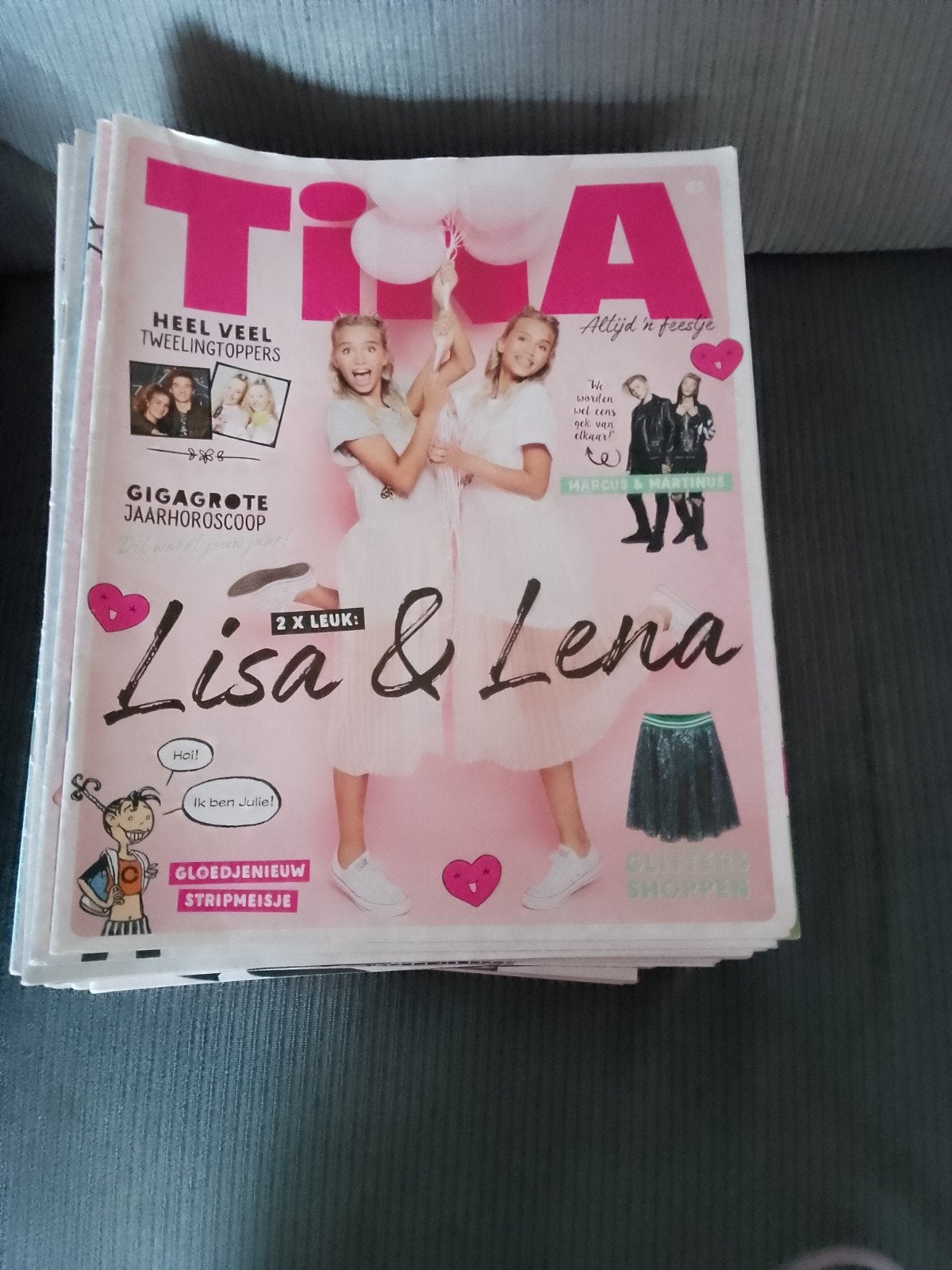 Een jaargang aan Tina's 2018, Ophalen, Gelezen, Overige typen